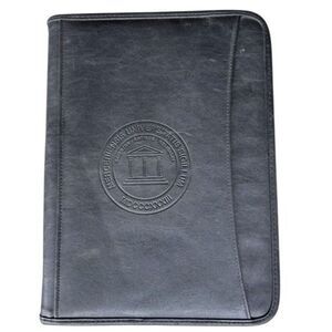 Merceriensis Universitatis Sigillum Mercer University Leeds Zipper Portfolio
